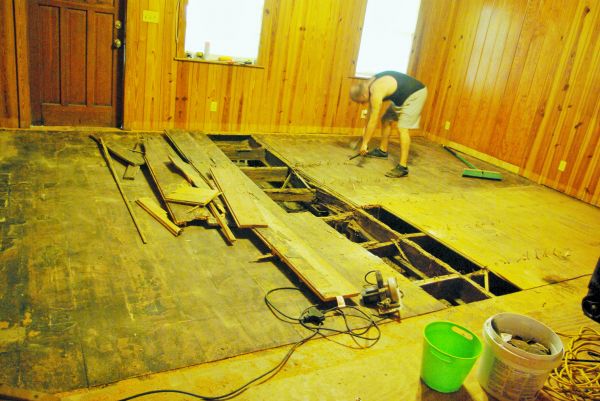 Subfloor Demolition in Indianapolis