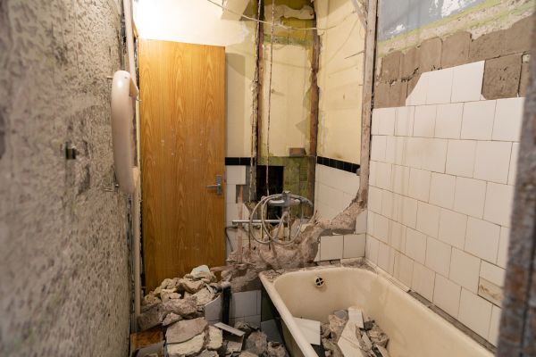 Shower Tile Demolition in Indianapolis